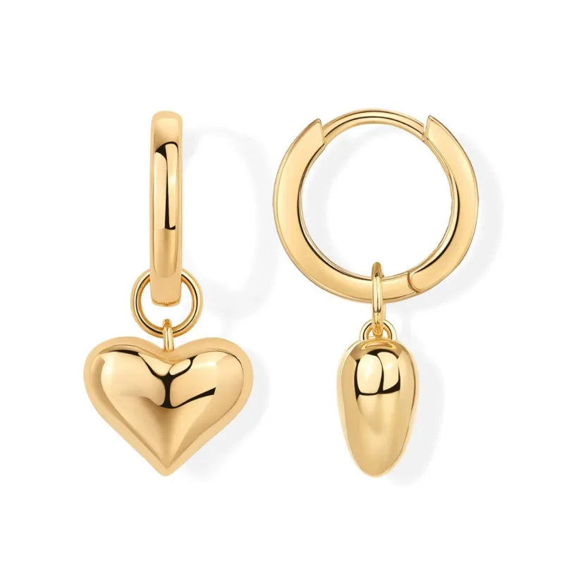 Pendientes de Mujer 'Love Pendant' 14K